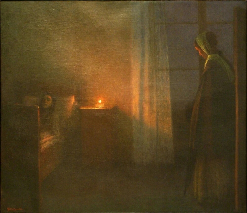 捷克画家 Jakub Schikaneder (1855–1924)一组油画艺术
