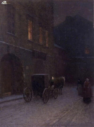 捷克画家 Jakub Schikaneder (1855–1924)一组油画艺术
