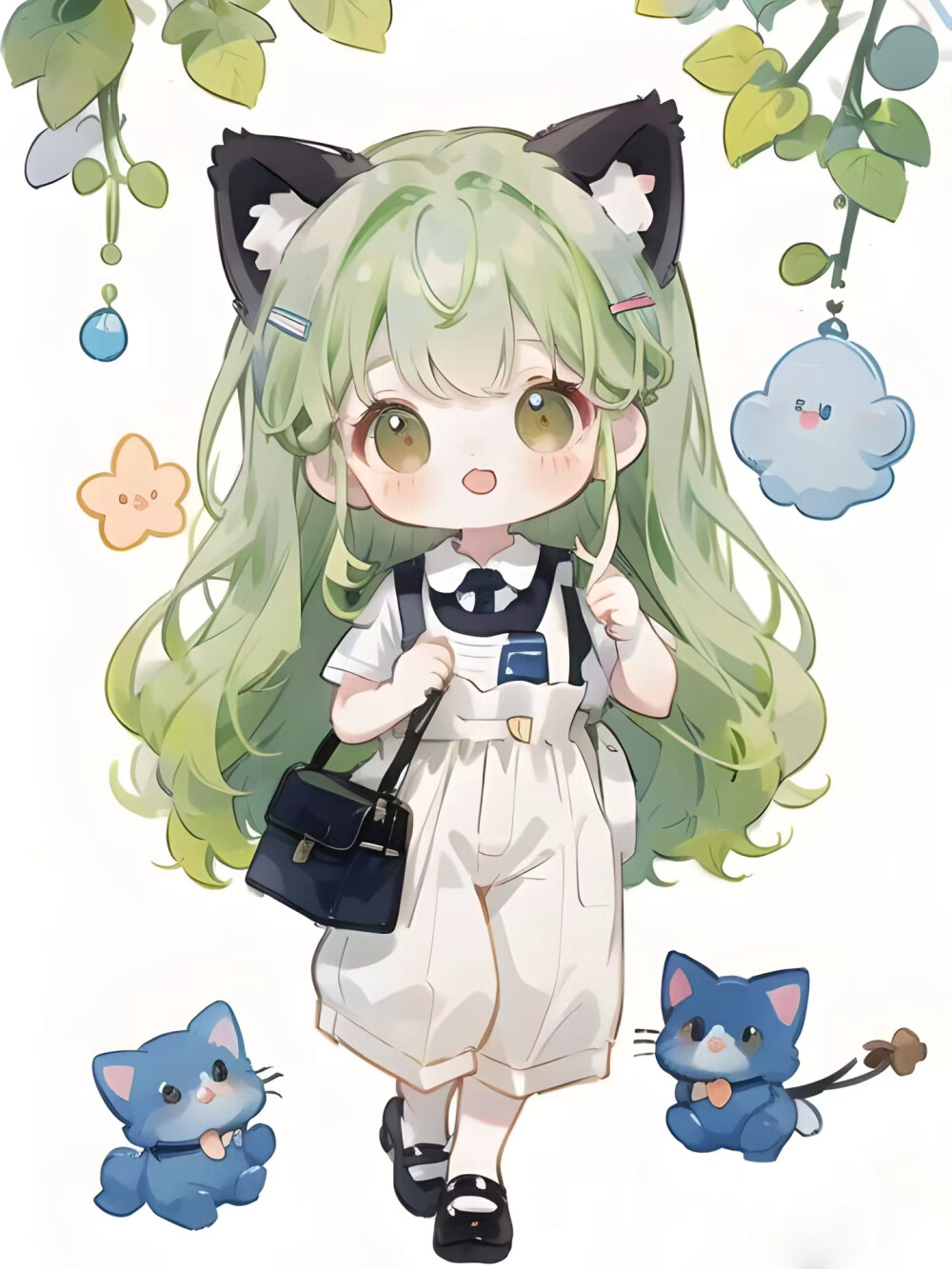 萌萌哒q版女孩