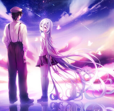 紫色情侣头像19