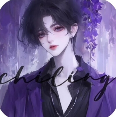 紫色情侣头像18