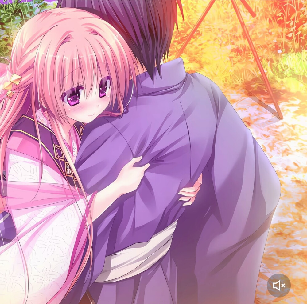 紫色情侣头像16