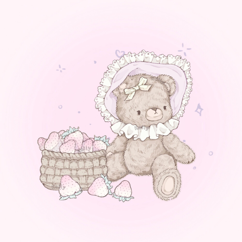 朋友圈背景图 可爱 小熊