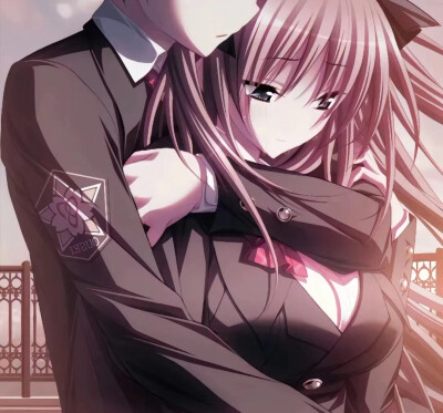 紫色情侣头像17