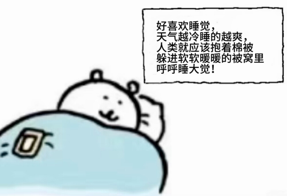 自嘲熊睡覺表情包