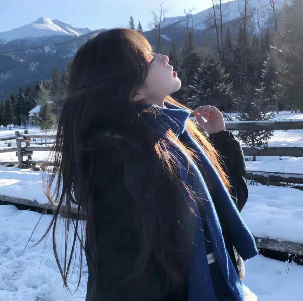 雪景头像
