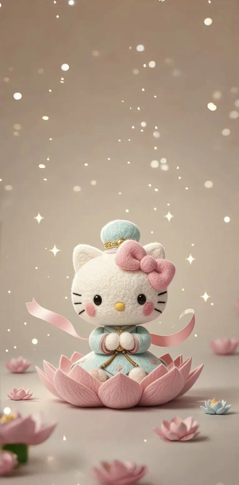 Hello Kitty头像 微信头像 QQ头像 毛毡 公仔 软绵绵 超级可爱 招财进宝 大吉大利 事事如意 手机壁纸 财神 招财