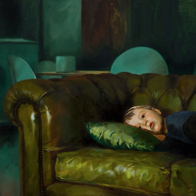 Chesterfield Dreams (Charlie)
2011, oil on canvas, 100x100 cm
