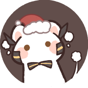 圣诞节小动物头像