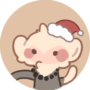 圣诞节小动物头像