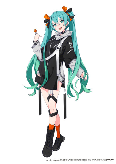 初音ミク Fashion 手办系列 第5弹 彩色原型，Art by popman3580 ​​​