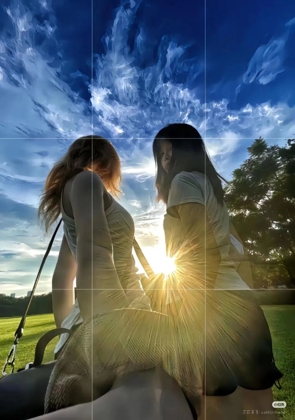 Ti12《暮》の双人头像 可当壁纸
—这款头像比较偏闺蜜，可以自己用，也可以和闺蜜一起用，还可以当作头像哒
《1》