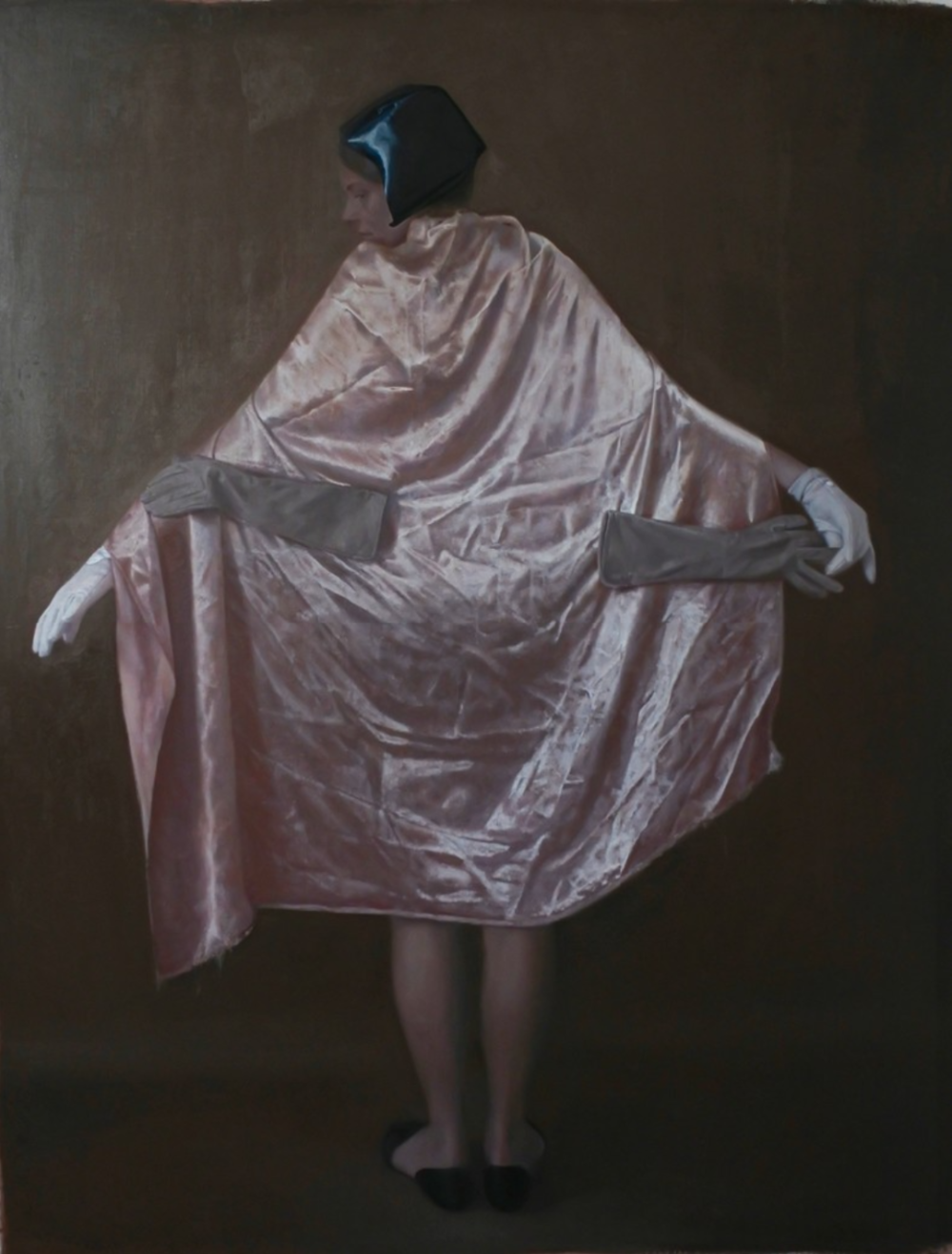 Pink Cloak
2018
Oil on canvas
66 9/10 × 50 4/5 in
