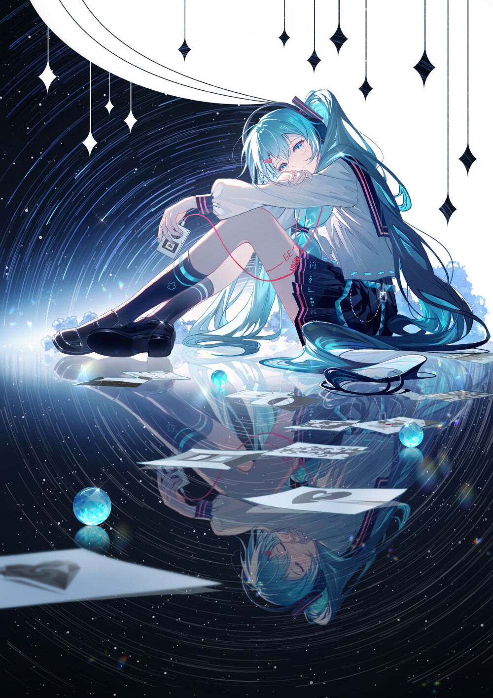 初音未来
画师：极夜繁声