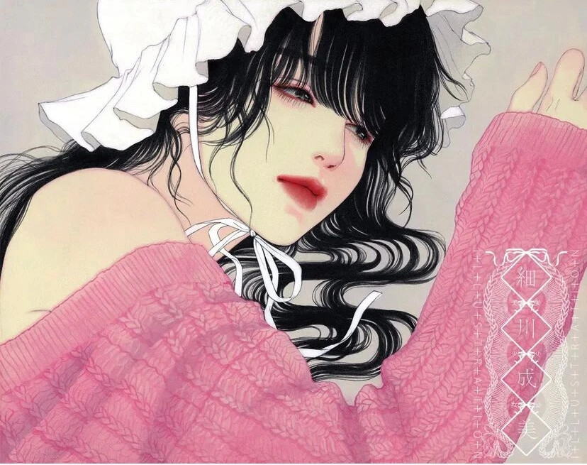 日本插画师Narumi Hosokawa 一组美少女插画
