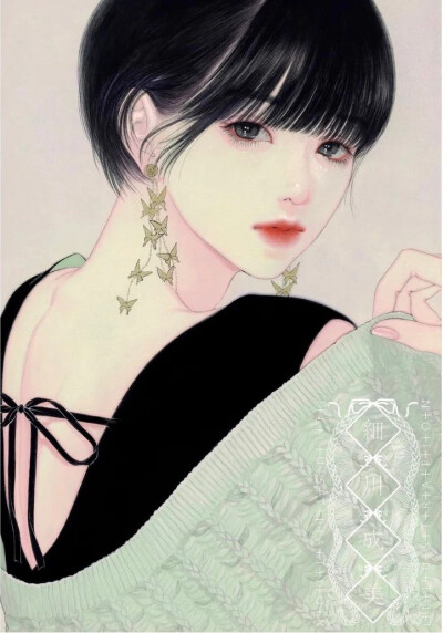 日本插画师Narumi Hosokawa 一组美少女插画
