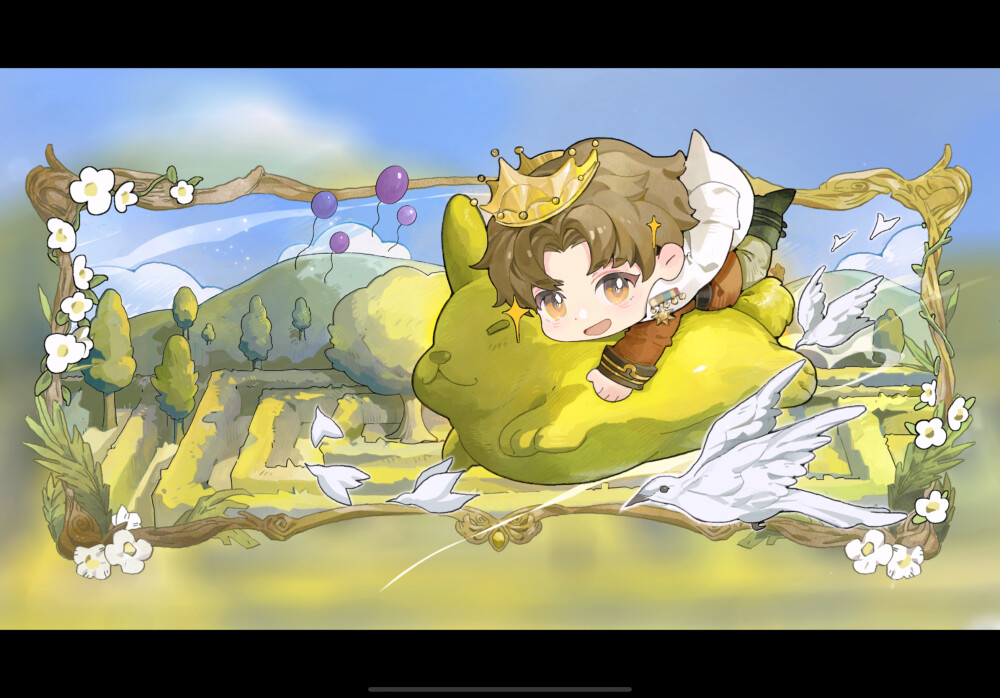 世界之外Q版壁纸