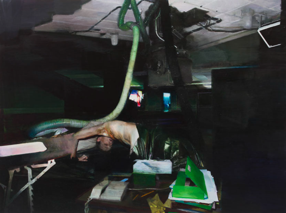 Bureau
oil on canvas, 184 x 243 cm
2011
