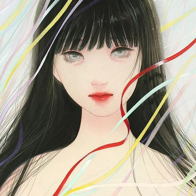 日本插画师Narumi Hosokawa 一组美少女插画

