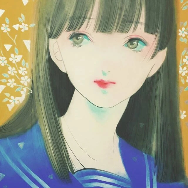 日本插画师Narumi Hosokawa 一组美少女插画
