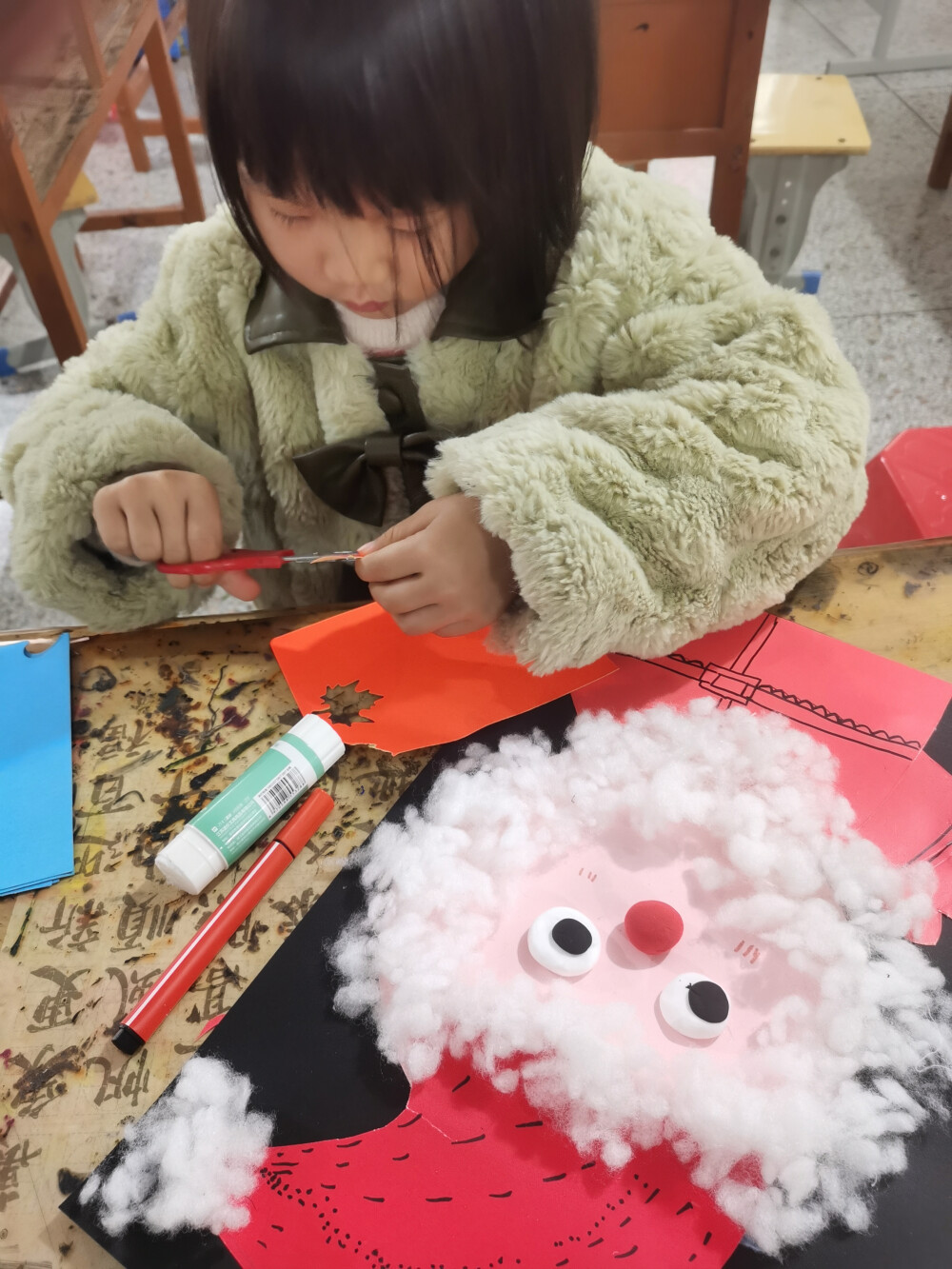 创意画《圣诞老人》