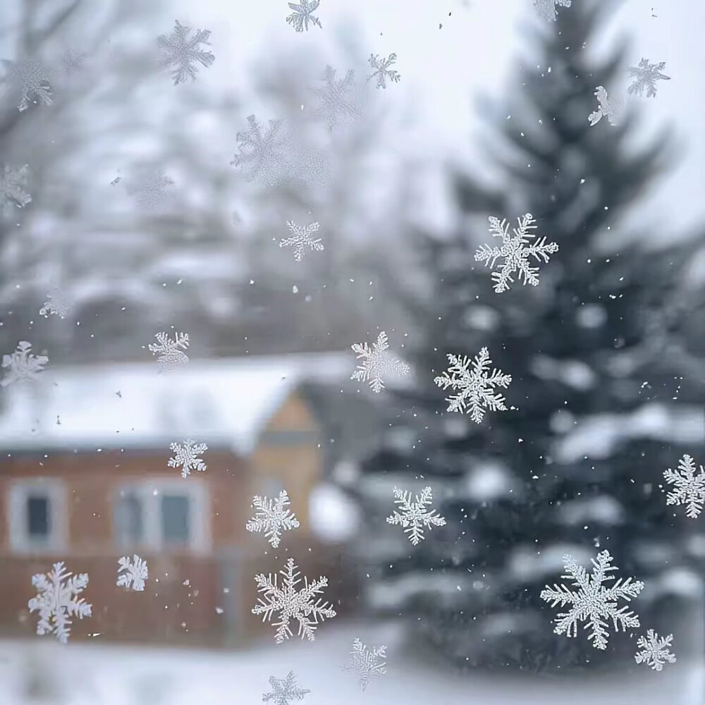 雪花/冬季背景圖