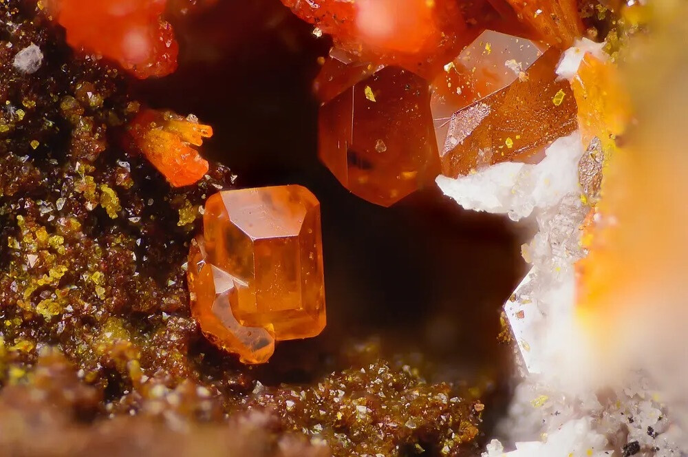 鉬鉛礦 Wulfenite