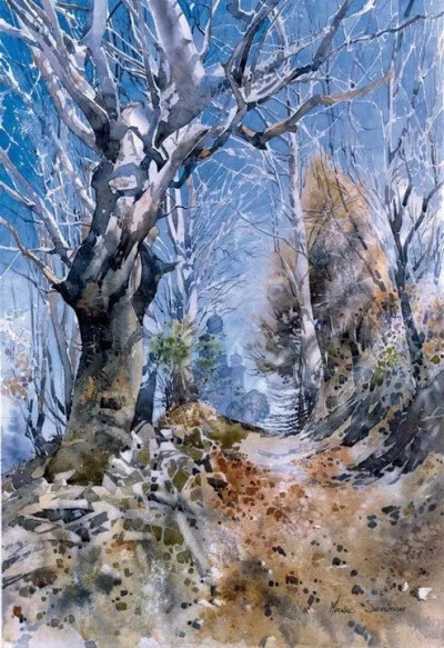 波兰水彩艺术家 Michał Suffczynski 一组超棒水彩绘画