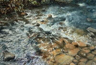 日本水彩画家 阿部智幸 逼真的写实水彩风景绘画