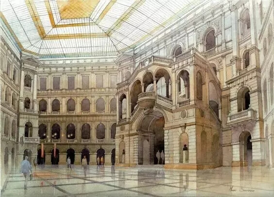 波兰水彩艺术家 Michał Suffczynski 一组超棒水彩绘画