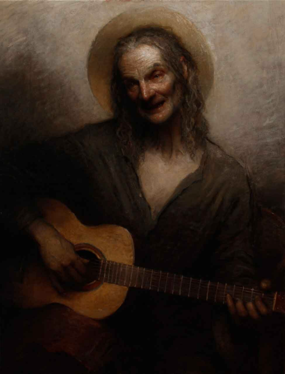 Guitar player
130x100cm, 2012
oil on canvas
