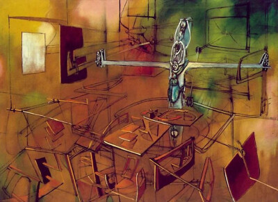 罗伯特·马塔（Roberto Matta）是智利最著名的画家之一，也是20世纪抽象表现主义的开创性人物和超现实主义艺术。
