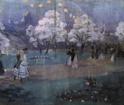 菲利普·威尔逊·斯蒂尔（Philip Wilson Steer）是一位英国画家，擅长风景、海景、肖像和人物研究。他还是一位有影响力的美术老师。