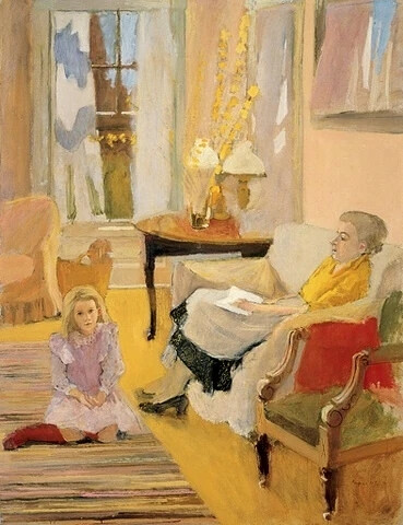 费尔菲尔德·波特（Fairfield Porter，1907年6月10日-1975年9月18日）是一位美国著名画家、艺术家。他出生于文学世家。他在哈佛读书时，主修美术，1928年全家搬到纽约后，他继续在艺术学生联盟学习，当时他倾向于创作与社会相关的艺术作品，他在漫长的职业生涯里继续创作现实主义作品。