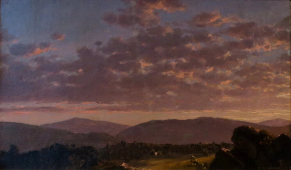 弗雷德里克·埃德温·丘奇（Frederic Edwin Church，1826年5月4日-1900年4月7日），美国风景画家，出生于美国康涅狄格州。是美国哈得逊河派风景画第二代核心人物，以全景风景画而闻名，经常描绘山脉、瀑布和日落。