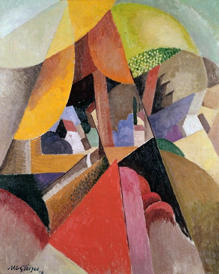 奥伯特·格莱兹（Albert Gleizes）是一位法国立体派艺术家、独立艺术家协会成员、 自称立体主义创始人。他与让·梅金杰一起写下了立体派早期重要著作《Du "Cubisme"》。他曾在美国呆过一段时间，对当时美国现代艺术的发展产生了一定影响。在1920年代中期到1920年代末期，他将大部分精力投入到立体主义理论的写作中。