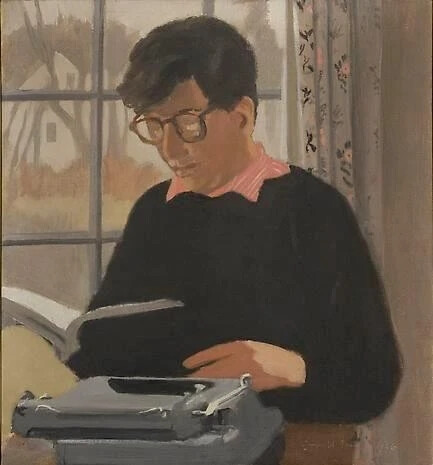 费尔菲尔德·波特（Fairfield Porter，1907年6月10日-1975年9月18日）是一位美国著名画家、艺术家。他出生于文学世家。他在哈佛读书时，主修美术，1928年全家搬到纽约后，他继续在艺术学生联盟学习，当时他倾向于创作与社会相关的艺术作品，他在漫长的职业生涯里继续创作现实主义作品。