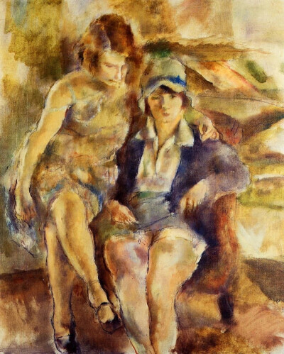 朱尔斯·帕欣（Jules Pascin）是一位以绘画而闻名的保加利亚艺术家。后来他成为了美国公民。