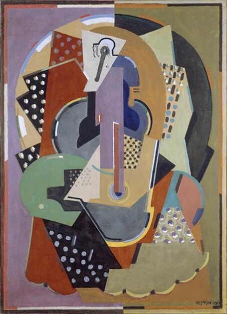 奥伯特·格莱兹（Albert Gleizes）是一位法国立体派艺术家、独立艺术家协会成员、 自称立体主义创始人。他与让·梅金杰一起写下了立体派早期重要著作《Du "Cubisme"》。他曾在美国呆过一段时间，对当时美国现代艺术的发展产生了一定影响。在1920年代中期到1920年代末期，他将大部分精力投入到立体主义理论的写作中。