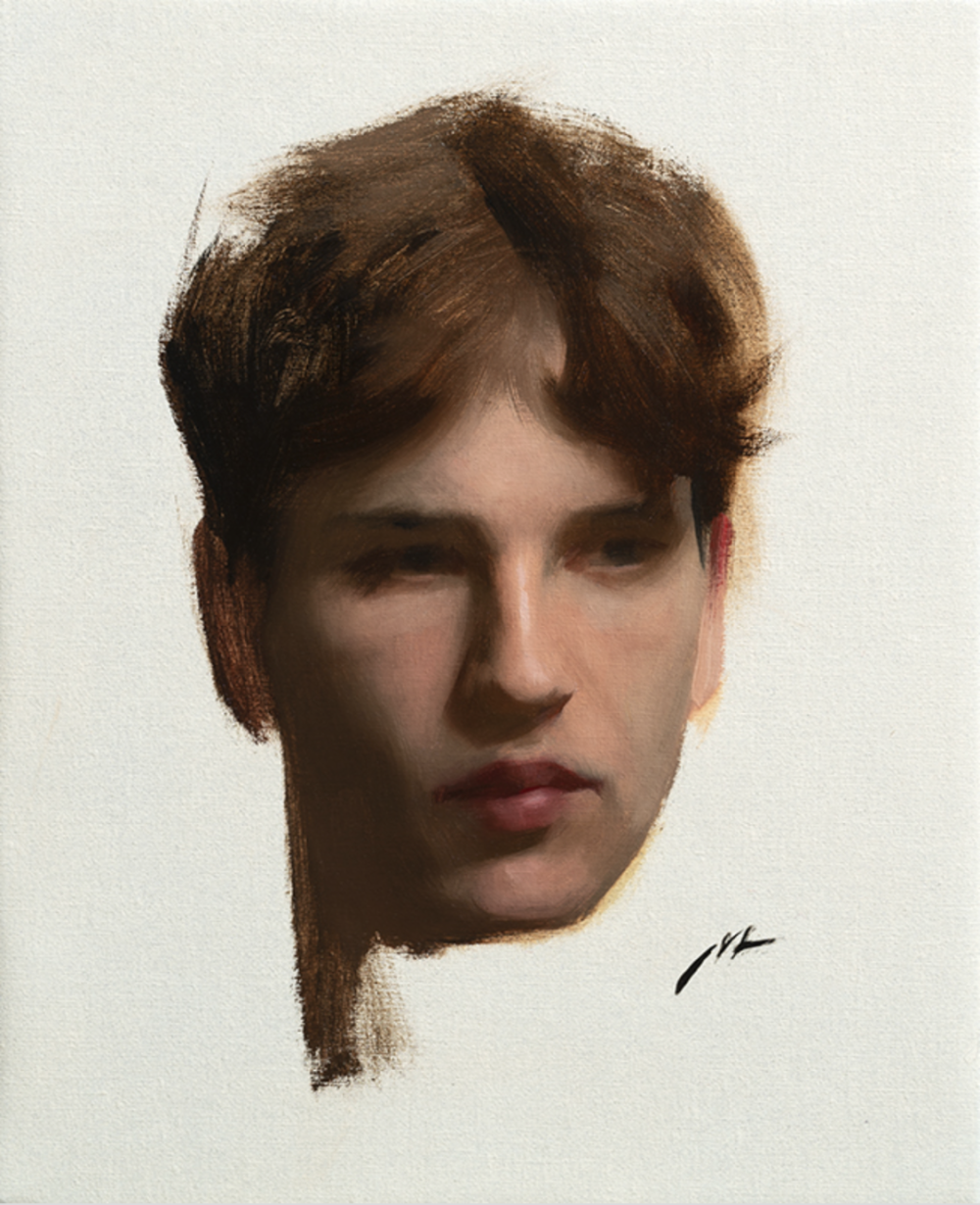 Portrait sketch of John
2020, oil on canvas
32x26cm
