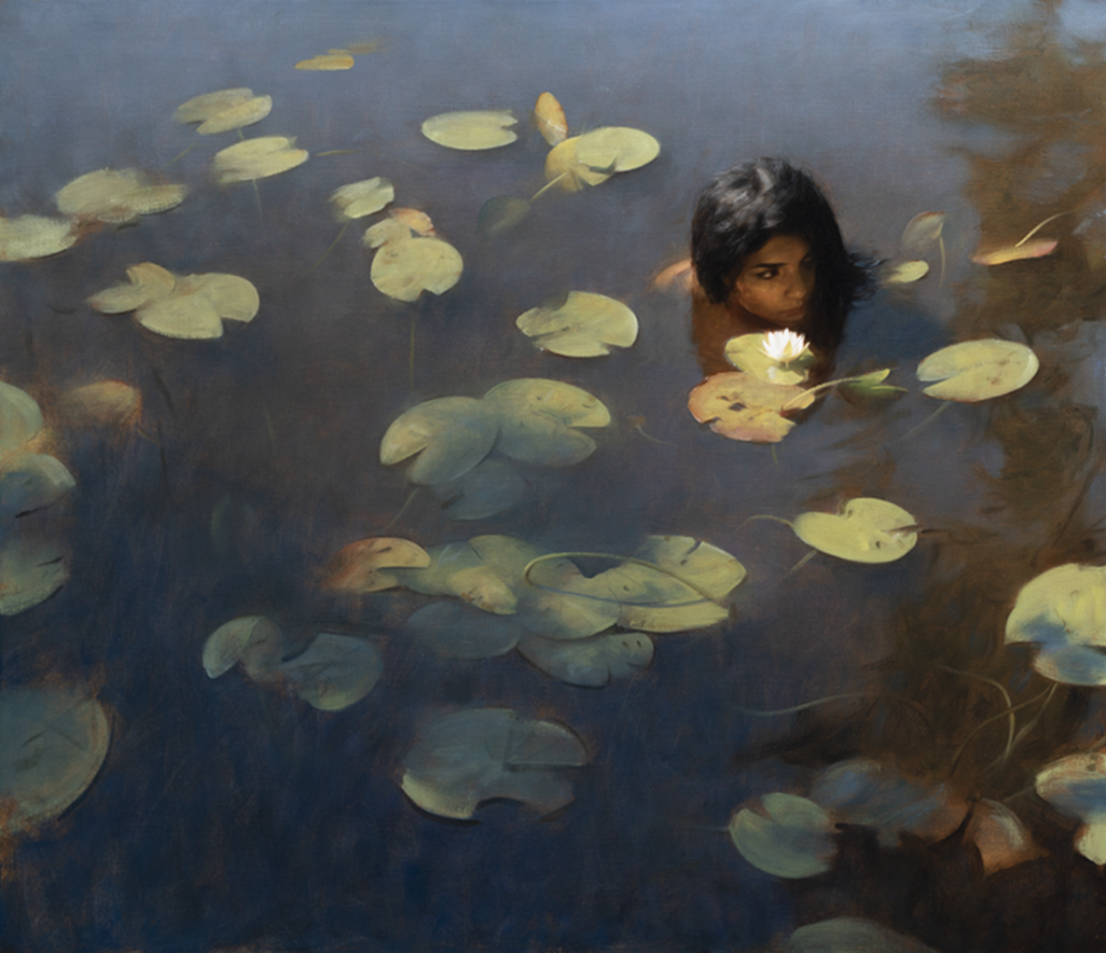 Water lily
2020, oil on canvas
95x110cm
