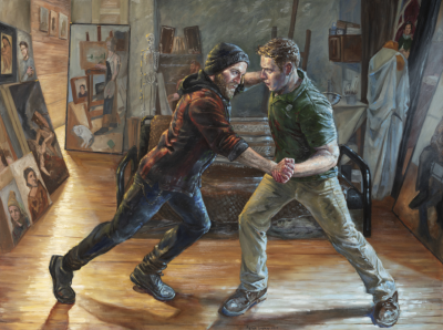 彼得·卢普金是美国当代画家。14 岁时，他开始在他父亲的彩色玻璃工作室工作。正是通过这次学徒生涯，他接触到了象征主义艺术。卢普金从日常生活、历史和文学中汲取灵感，创造出既现实又梦幻的场景。他在创作时经常使…