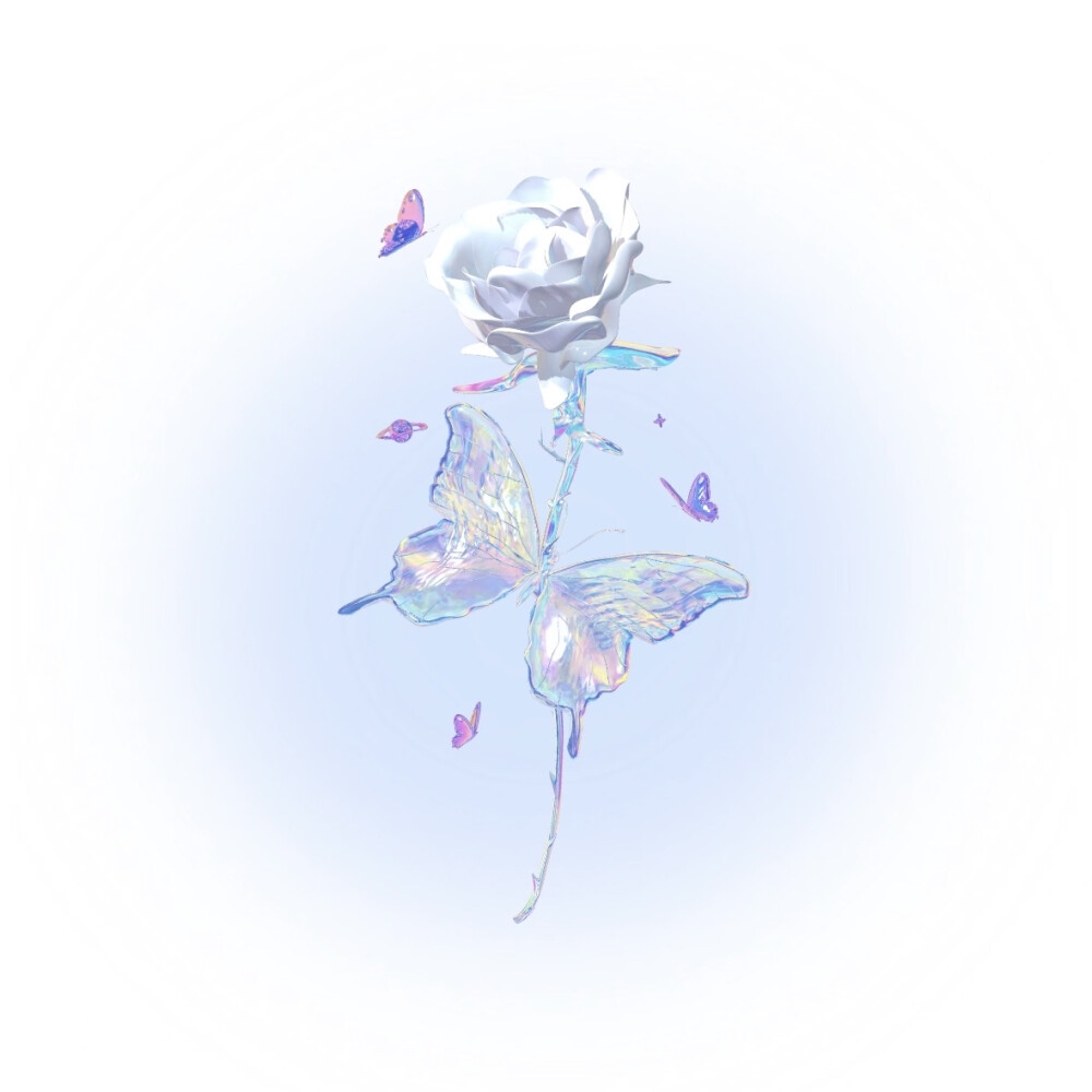 花和蝴蝶