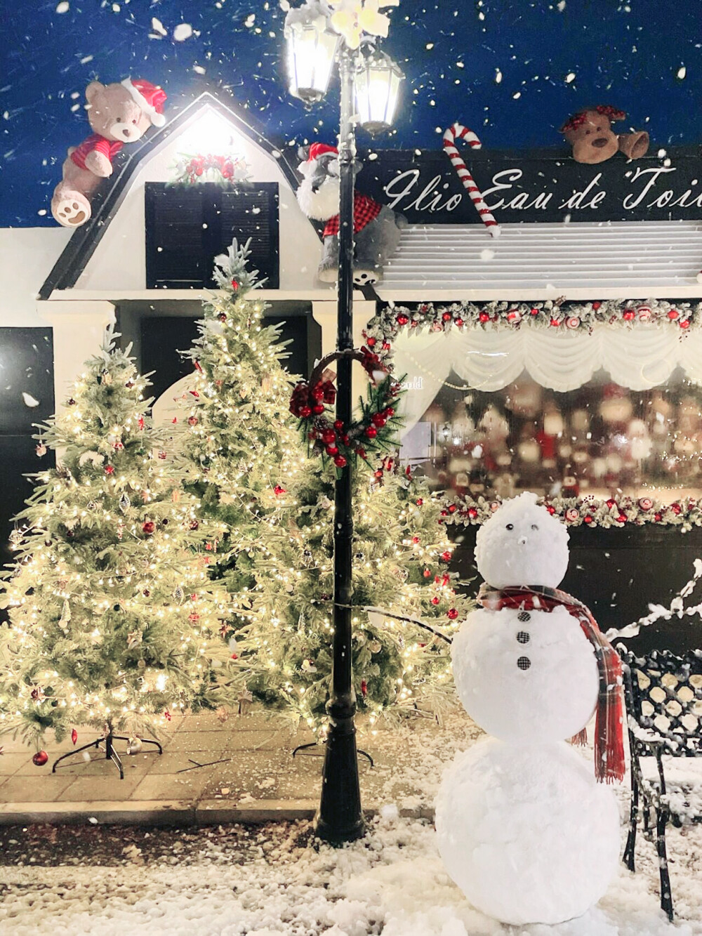 雪片はガラスの破片です
