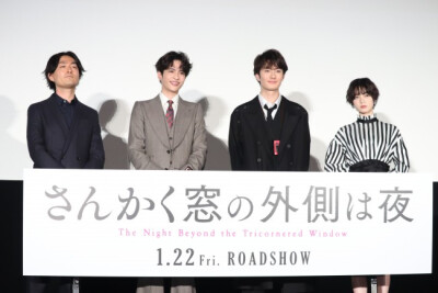 平手友梨奈 210121 电影「三角窗外是黑夜」公开前夜祭