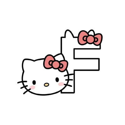 Hello Kitty字母牌1