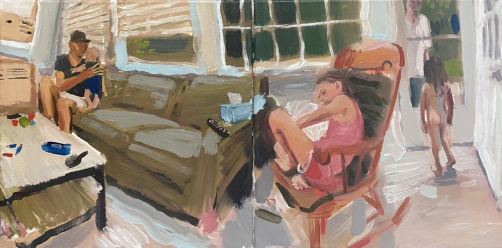 诺亚·萨特斯特罗姆是一位美国当代画家，在密西西比州长大，并在格拉斯哥艺术学院接受教育。除了绘画和素描以外，他还撰写文章、制作视频作品、动画，并与作家合作创作文本/图像。自1998年以来，他一直是卡罗尔罗宾逊画廊的代理。