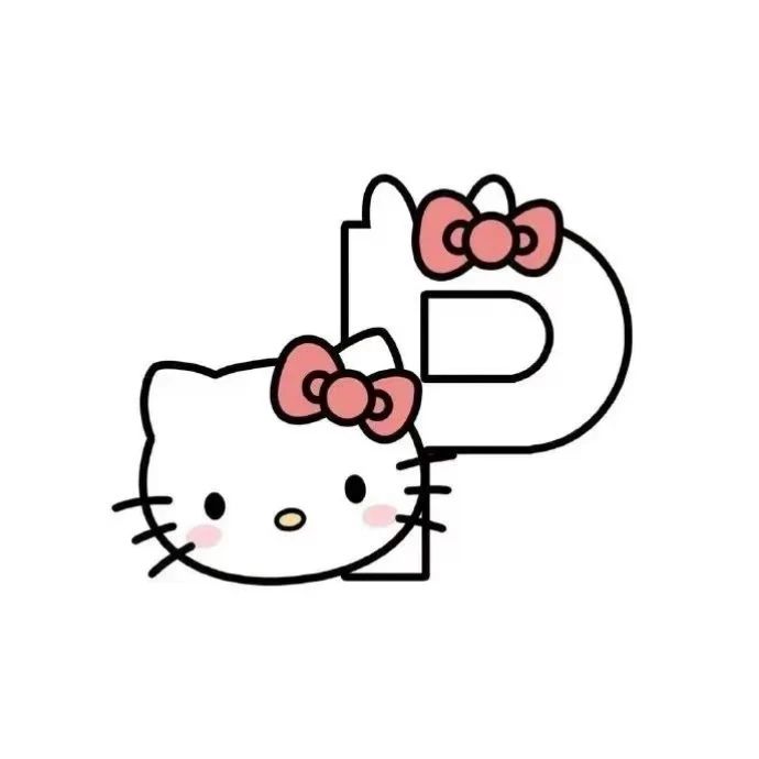 Hello Kitty字母牌2