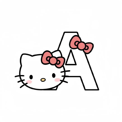 Hello Kitty字母牌1