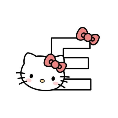 Hello Kitty字母牌1